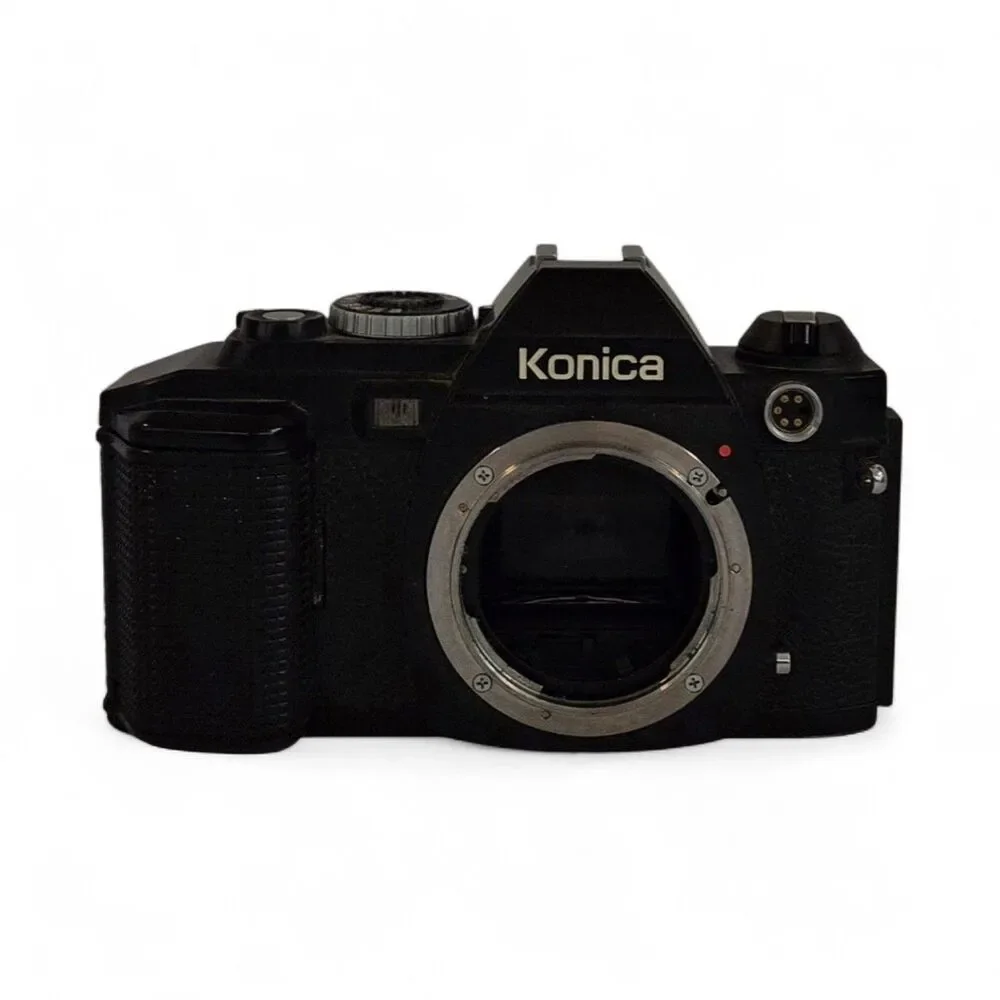 Konica FS-1 35mm SLR Film Camera Body Only AR Mount Vintage Japan Motor Drive